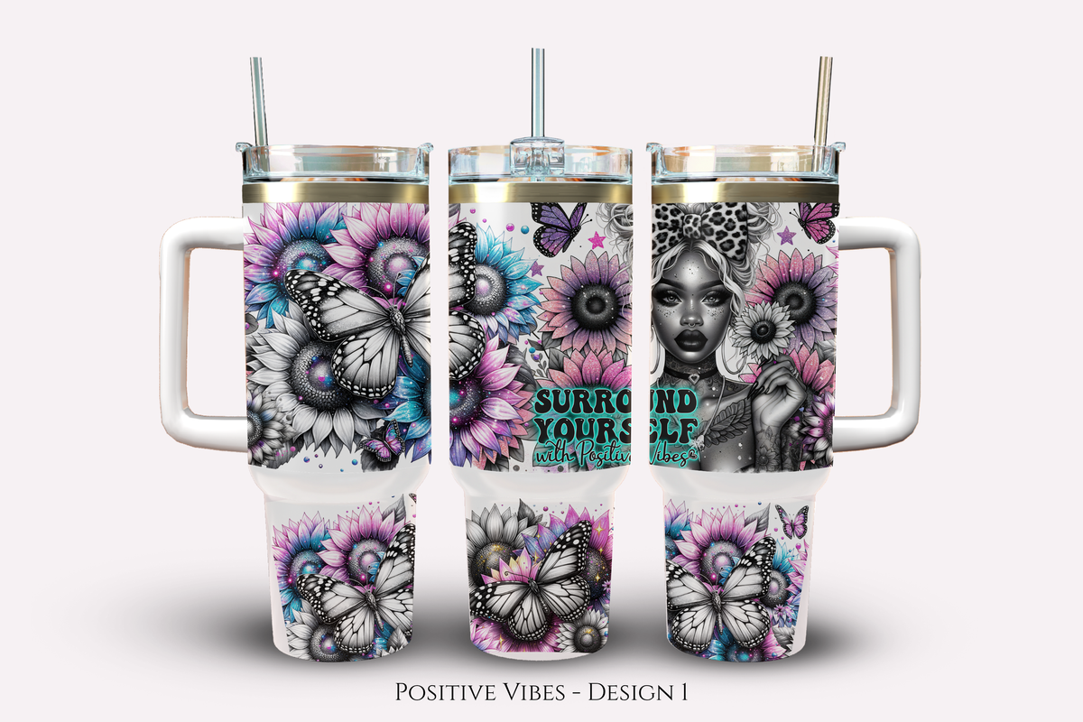Positive Affirmation 40oz Tumblers 🔮