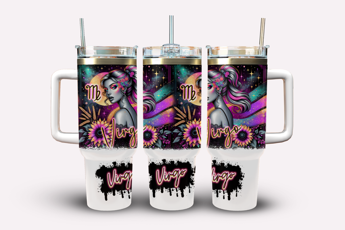 40oz Neon Astrology Star Sign Tumblers ๐ฎ