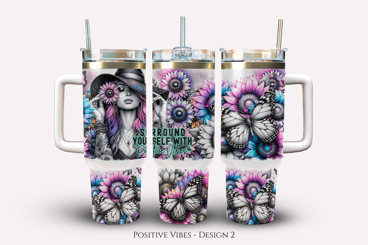 Positive Affirmation 40oz Tumblers 🔮