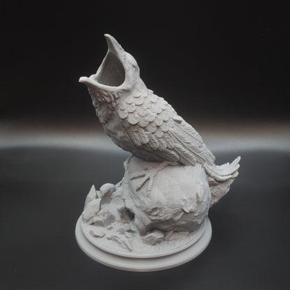 Crow and Skull Dice Tower