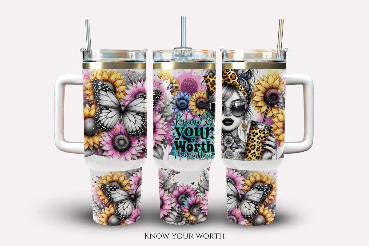 Positive Affirmation 40oz Tumblers 🔮