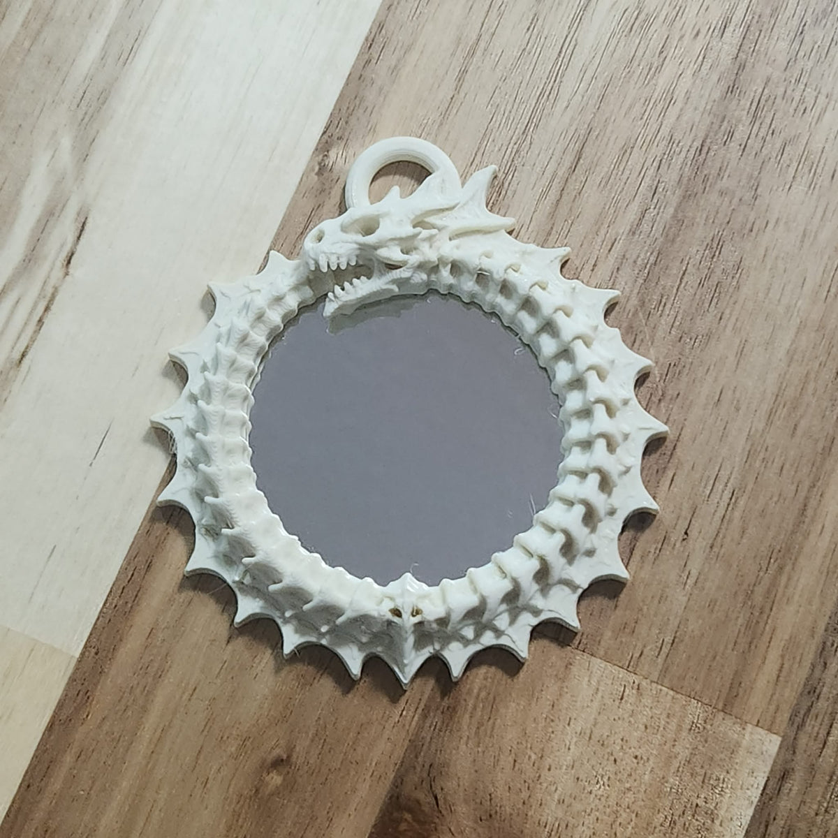 Ouroboros Mirror Keychain