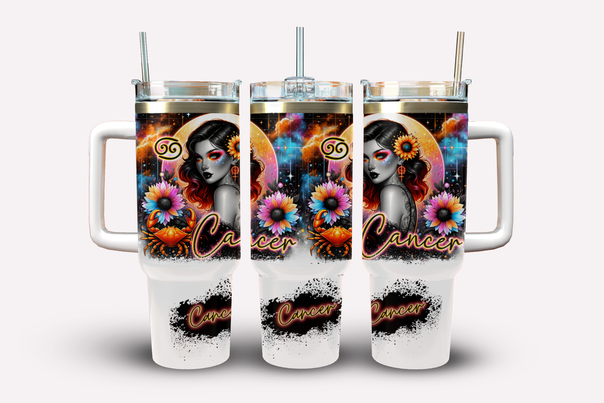 40oz Neon Astrology Star Sign Tumblers 🔮