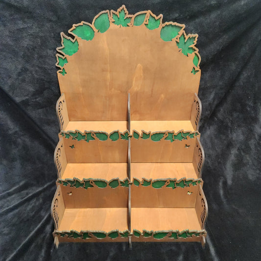 Stained Witchwood Apothecary/Event Shelf