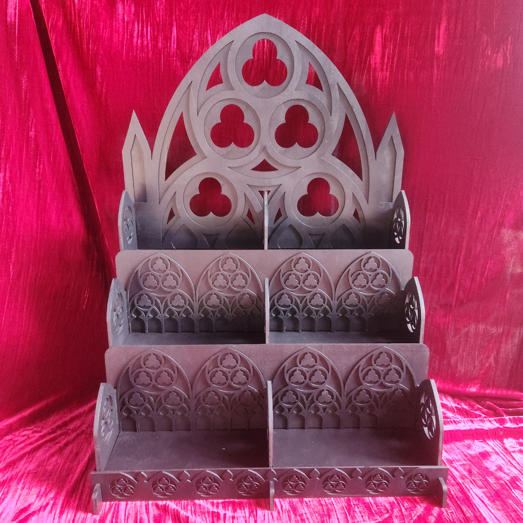 Cathedral Apothecary/Event Shelf - Stained