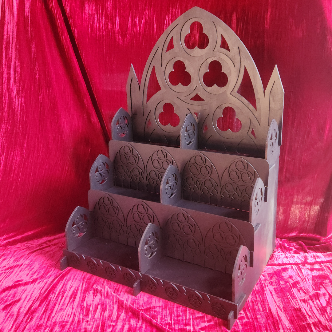 Cathedral Apothecary/Event Shelf - Stained