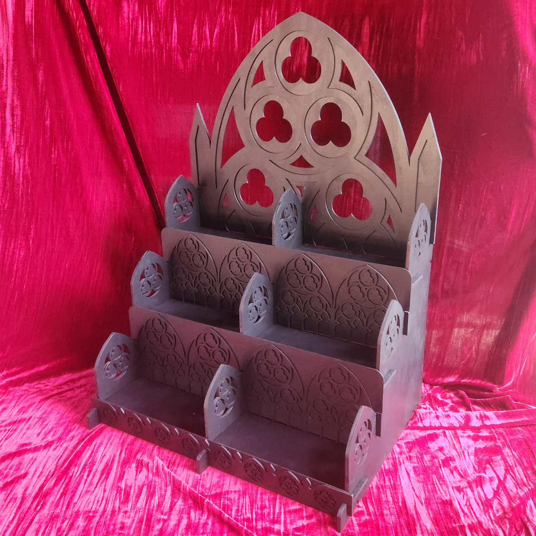 Cathedral Apothecary/Event Shelf - Stained
