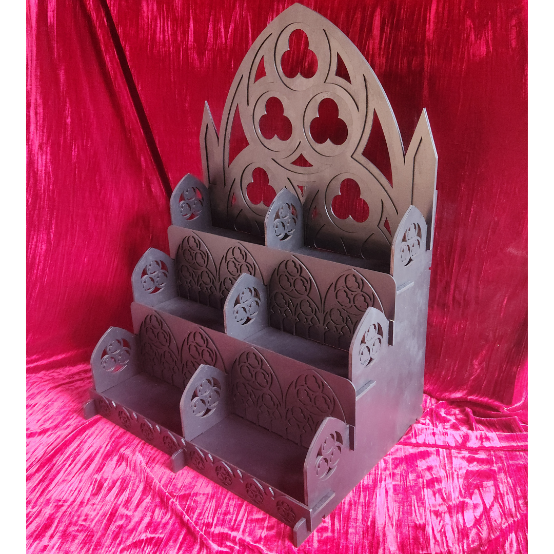 Cathedral Apothecary/Event Shelf - Stained