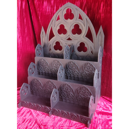 Cathedral Apothecary/Event Shelf - Stained