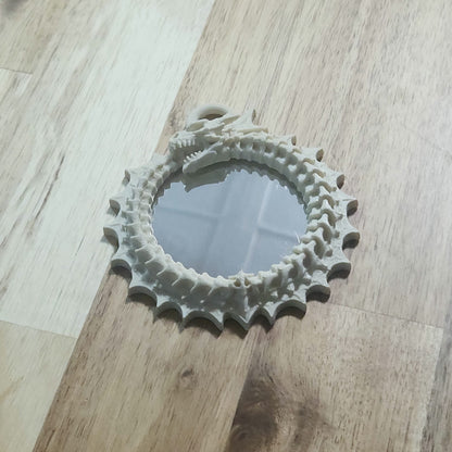 Ouroboros Mirror Keychain